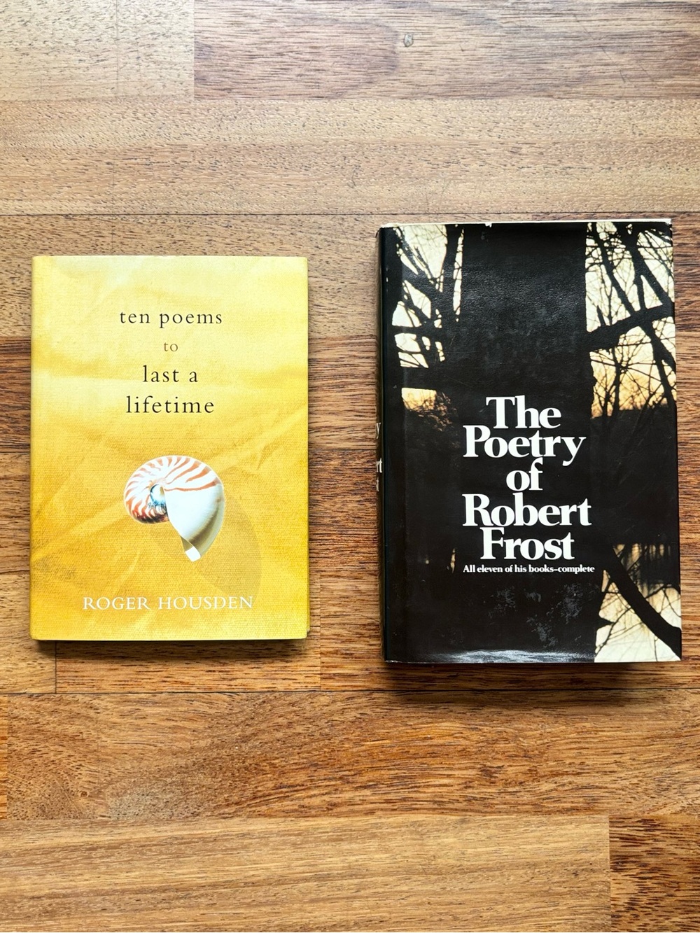 Poetry books - set of 2